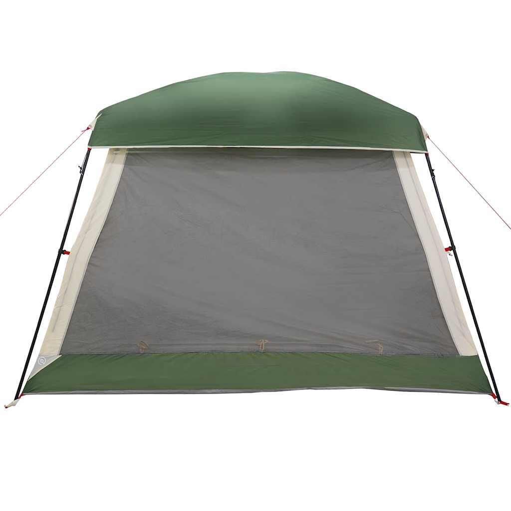 Tenda Familiare Cabina per 6 Persone Verde Impermeabile