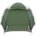 Tenda Familiare Igloo per 6 Persone Verde Impermeabile