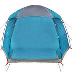 Tenda Familiare Igloo per 6 Persone Blu Impermeabile