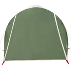 Tenda Familiare a Tunnel per 6 Persone Verde Impermeabile