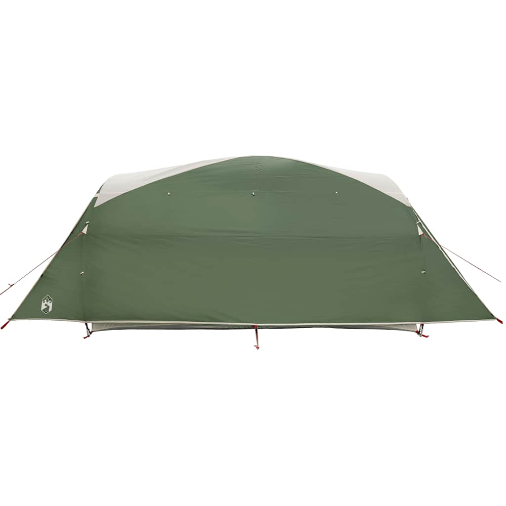 Tenda Familiare a Tunnel per 6 Persone Verde Impermeabile