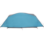 Tenda Familiare a Tunnel per 6 Persone Blu Impermeabile