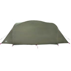 Tenda Familiare a Tunnel per 6 Persone Verde Oliva Impermeabile