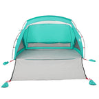 Tenda da Spiaggia 2 Persone Verde Mare Impermeabile