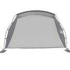 Tenda da Spiaggia 2 Persone Grigia Impermeabile