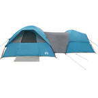 Tenda da Campeggio per 5 Persone Blu Impermeabile
