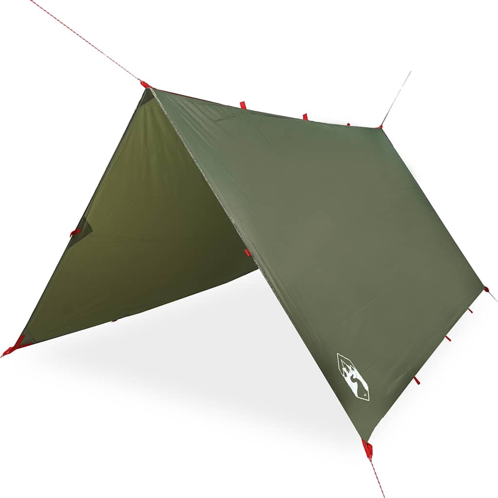 Telone da Campeggio Verde Oliva 306x306 cm Impermeabile