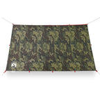 Telone da Campeggio Mimetica 306x306 cm Impermeabile