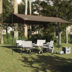 Telone da Campeggio Marrone 506x306 cm Impermeabile