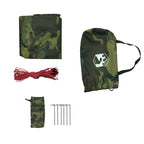 Telone da Campeggio Mimetica 438x376x212 cm Impermeabile