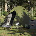 Tenda da Campeggio a Cupola 2 Persone Verde Oliva Impermeabile