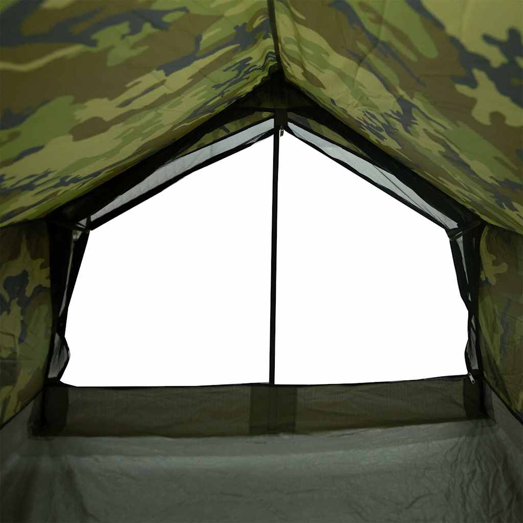 Tenda da Campeggio per 2 Persone Mimetica Impermeabile