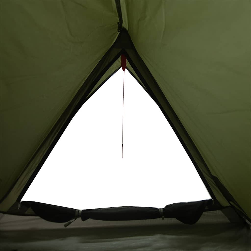 Tenda da Campeggio per 2 Persone Verde Oliva Impermeabile