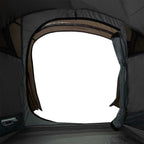 Tenda da Campeggio a Tunnel per 3 Persone Marrone Impermeabile