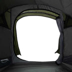 Tenda da Campeggio a Tunnel 2 Persone Verde Oliva Impermeabile