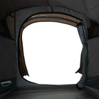 Tenda da Campeggio a Tunnel per 2 Persone Marrone Impermeabile