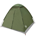 Tenda da Campeggio a Cupola 2 Persone Verde Oliva Impermeabile