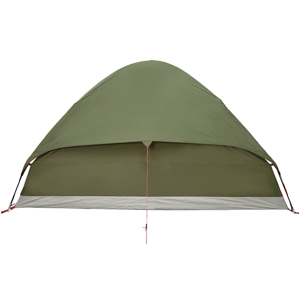Tenda da Campeggio a Cupola 4 Persone Verde Oliva Impermeabile