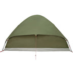 Tenda da Campeggio a Cupola 4 Persone Verde Oliva Impermeabile