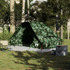 Tenda da Campeggio a Cupola 4 Persone Mimetica Impermeabile