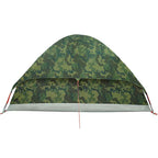 Tenda da Campeggio a Cupola 4 Persone Mimetica Impermeabile