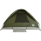 Tenda Familiare a Cupola 6 Persone Verde Oliva Impermeabile