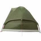 Tenda Familiare a Cupola 6 Persone Verde Oliva Impermeabile