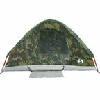 Tenda da Campeggio a Cupola per 6 Persone Mimetica Impermeabile