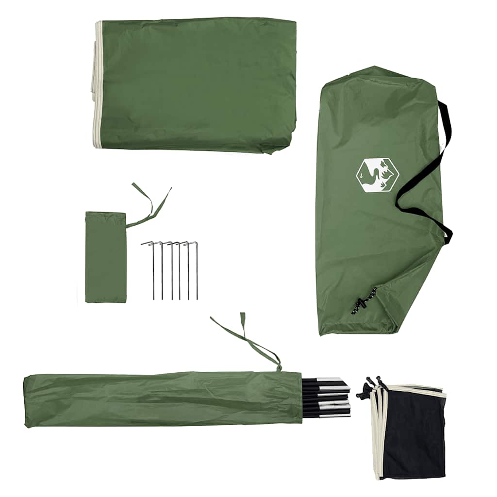 Frangivento da Campeggio Verde 344x120 cm Impermeabile