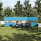 Frangivento da Campeggio Blu 490x123 cm Impermeabile