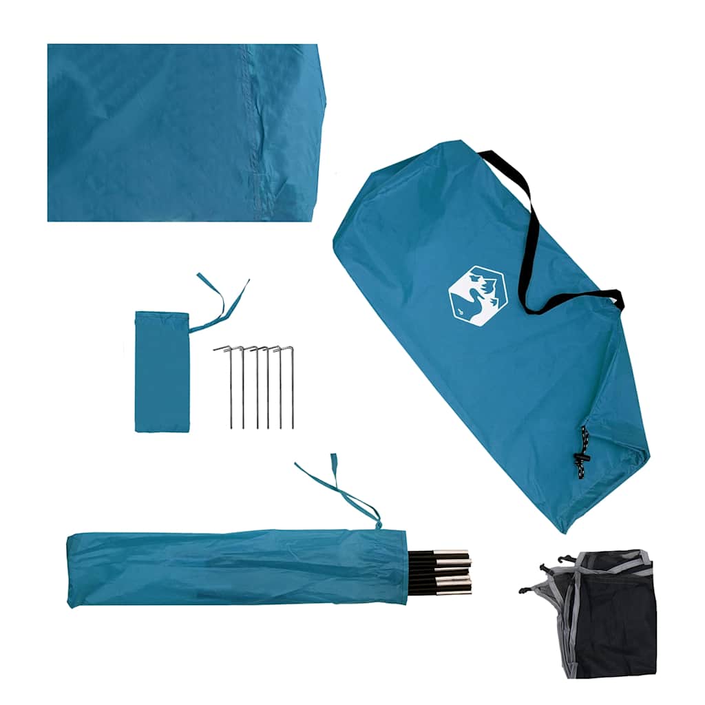 Frangivento da Campeggio Blu 490x123 cm Impermeabile