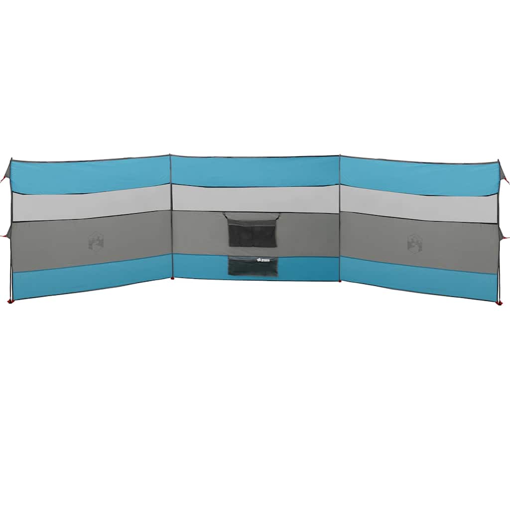 Frangivento da Campeggio Blu 508x130 cm Impermeabile