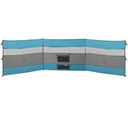 Frangivento da Campeggio Blu 508x130 cm Impermeabile