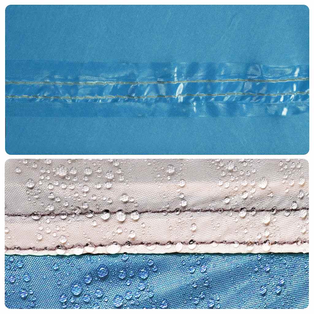 Frangivento da Campeggio Blu 508x130 cm Impermeabile