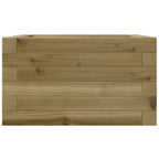 Fioriera da Giardino 40x40x23 cm in Legno di Pino Impregnato