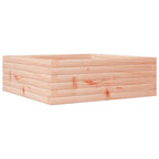 Fioriera da Giardino 70x70x23 cm in Legno Massello di Douglas