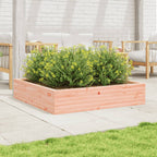 Fioriera da Giardino 110x110x23 cm Legno Massello di Douglas