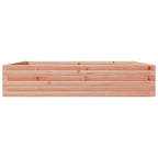 Fioriera da Giardino 110x110x23 cm Legno Massello di Douglas