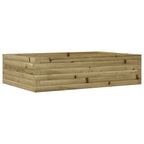 Fioriera da Giardino 90x60x23 cm in Legno di Pino Impregnato