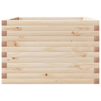 Fioriera da Giardino 70x70x45,5 cm in Legno Massello di Pino