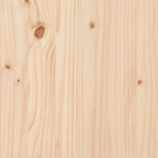 Fioriera da Giardino 70x70x45,5 cm in Legno Massello di Pino