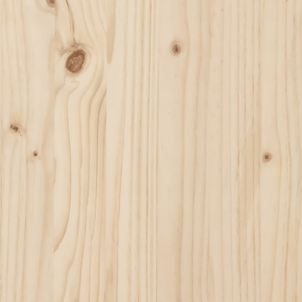 Fioriera da Giardino 70x70x45,5 cm in Legno Massello di Pino
