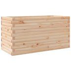 Fioriera da Giardino 90x40x45,5 cm in Legno Massello di Pino