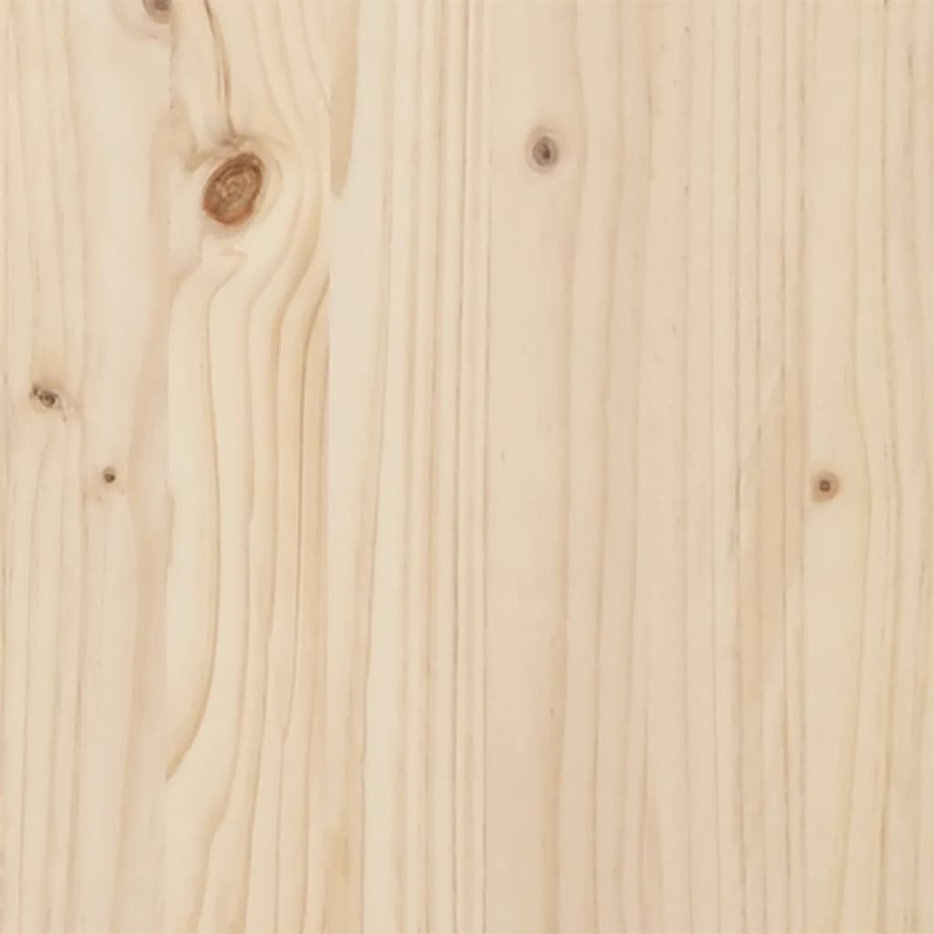 Fioriera da Giardino 90x40x45,5 cm in Legno Massello di Pino