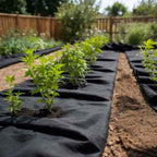 Membrana Geotessile Nera 1x10 m in Fibra di Poliestere