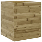 Fioriera da Giardino 40x40x46 cm in Legno di Pino Impregnato