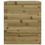 Fioriera da Giardino 40x40x46 cm in Legno di Pino Impregnato