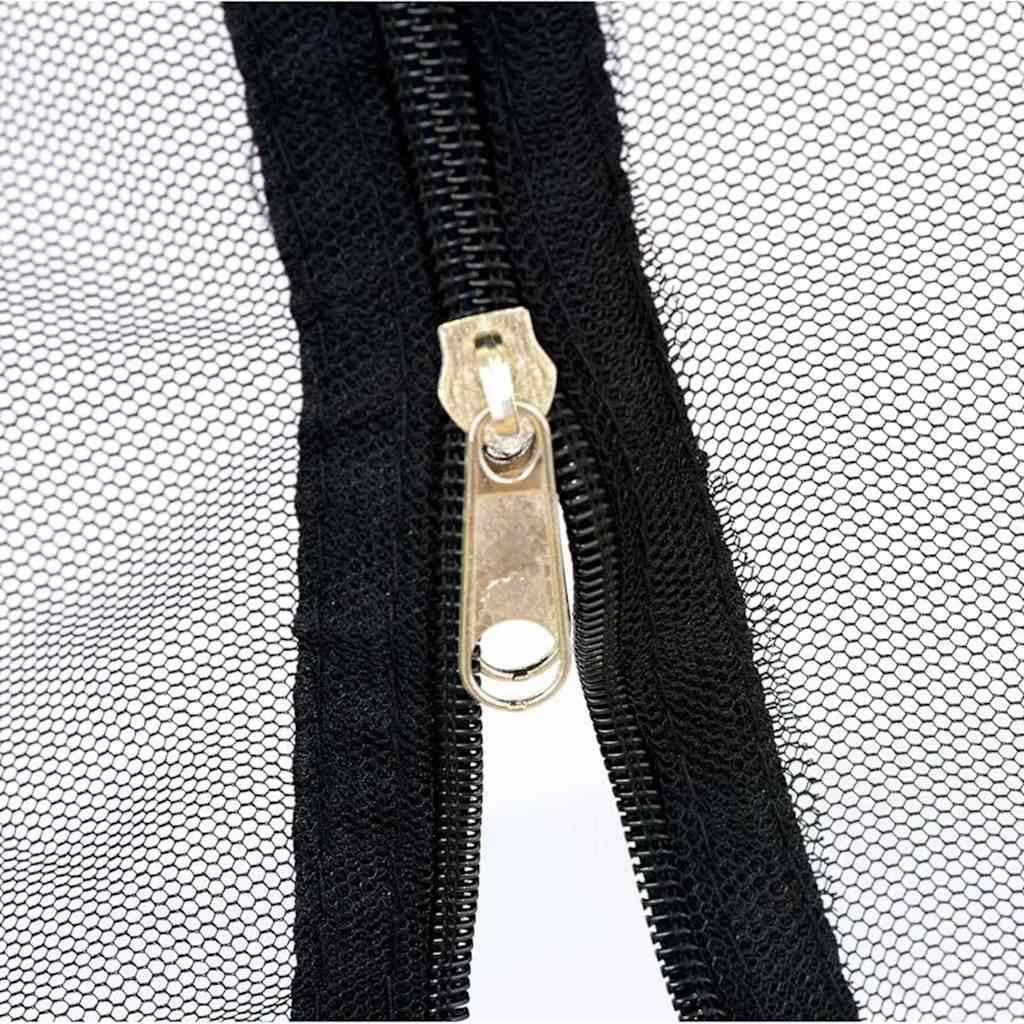 Zanzariera per Esterni 220 Maglie Nero 300x300x200 cm