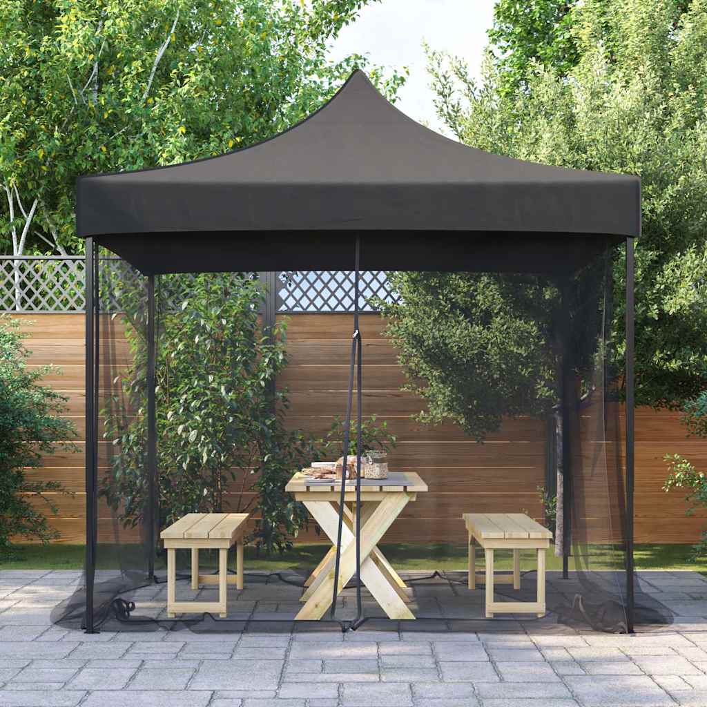 Zanzariera per Esterni 220 Maglie Nero 300x300x200 cm