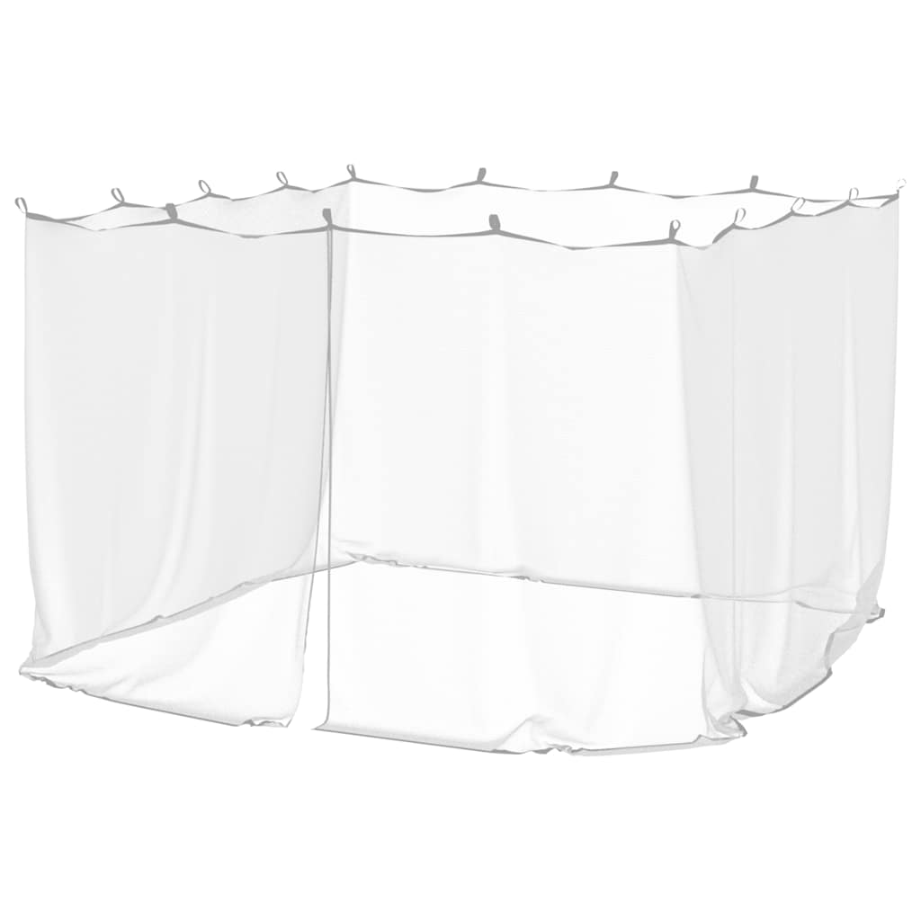Zanzariera per Esterni 220 Maglie Bianca 300x300x200 cm